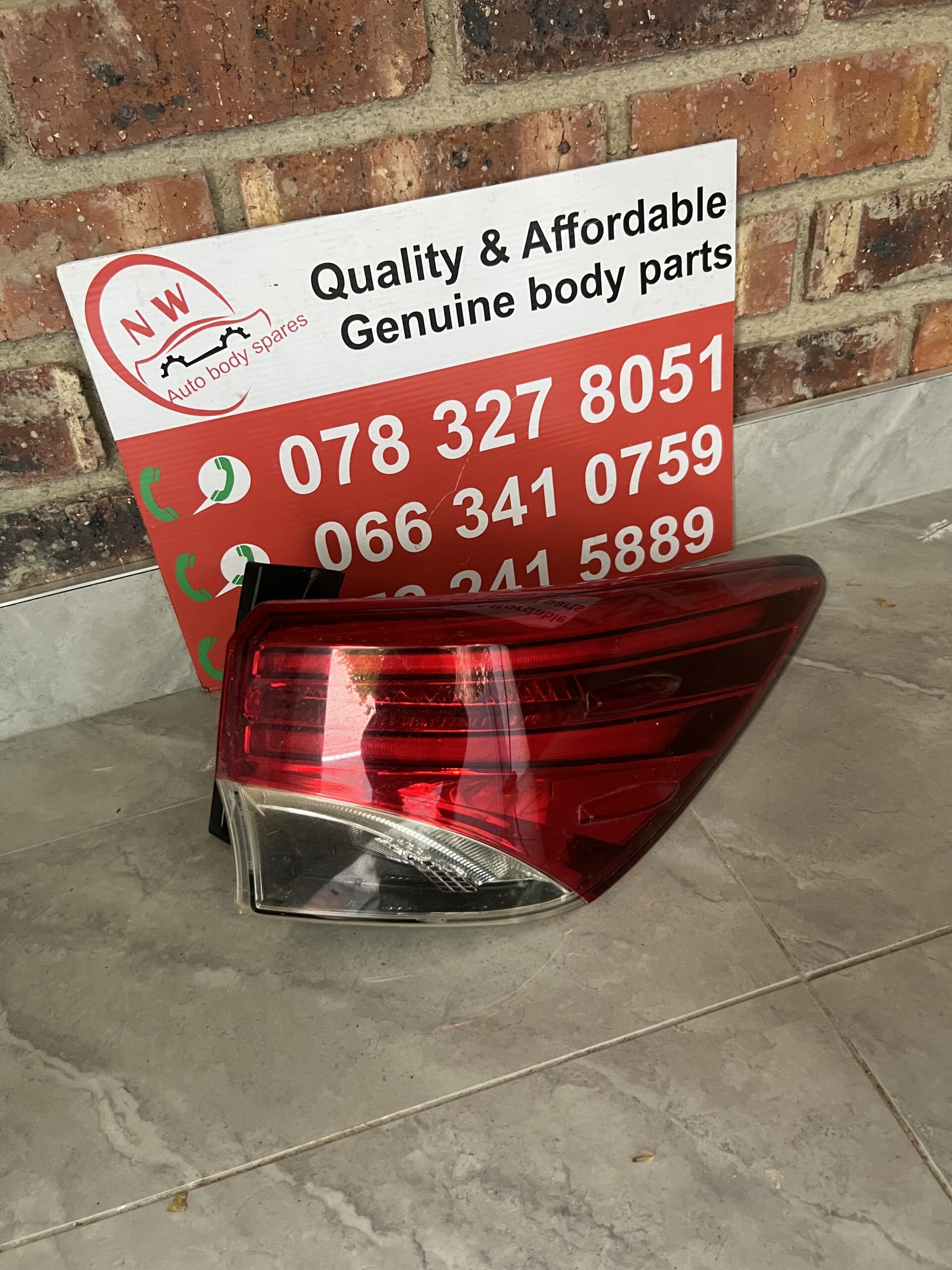 Toyota Fortuner Tail Light LED 2016-2021